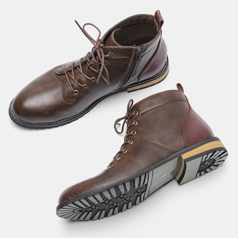 Bota de Couro Masculina American