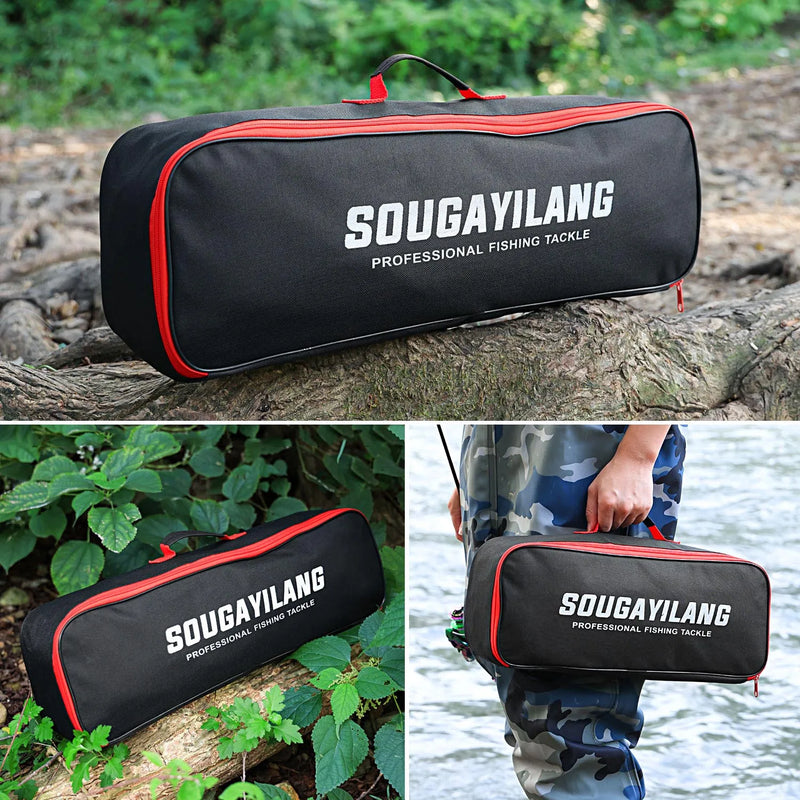 Bolsa de Pesca Sougayilang 46cm/57cm – Praticidade e Durabilidade para Suas Aventuras ao Ar Livre