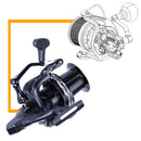 Molinete de Pesca Samolla TKR em Carbono com Arraste de 27kg e 14 Rolamentos para Conquistar Atraentes Capturas