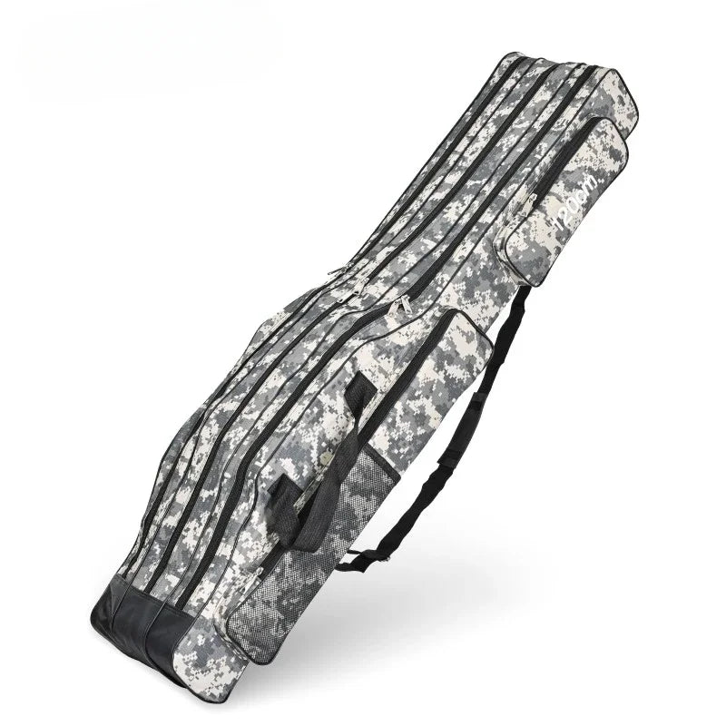 Bolsa Organizada para Varas de Pesca Dobrável 1.2m e 1.5m - Praticidade e Proteção em Cada Aventura