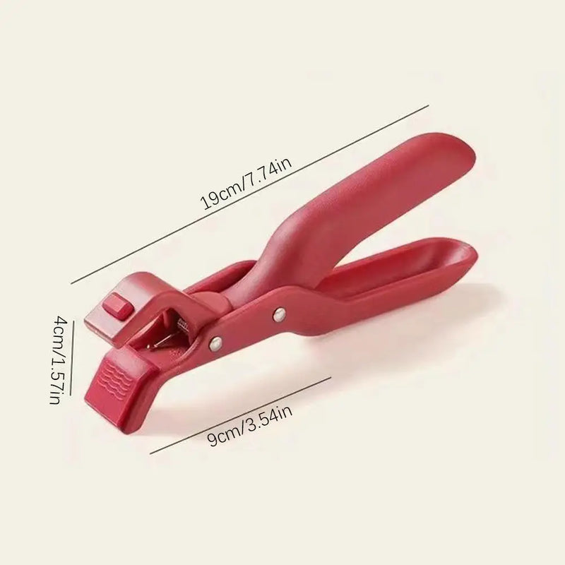 Pegador de silicone Clip Anti-Queimadura - 45% OFF