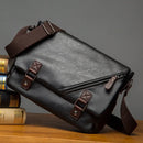 Bolsa Masculina em Couro Genuíno - Estilo e Praticidade Vitange