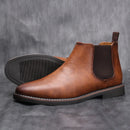 Bota Masculina Chelsea de Couro