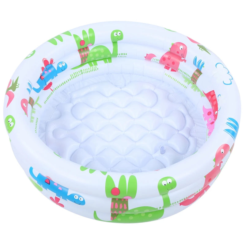 Round Inflatable Baby Toddlers Swimming Pool Crianças Infláveis portáteis Little Pump Cartoon Dinosaur Pool Indoor Outdoor para