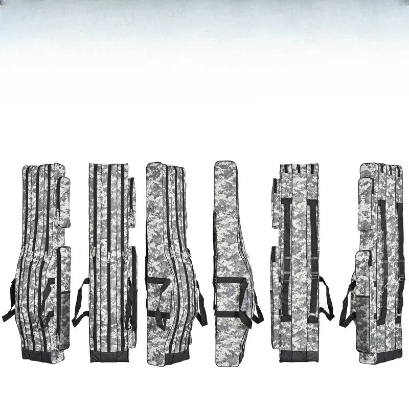 Bolsa Organizada para Varas de Pesca Dobrável 1.2m e 1.5m - Praticidade e Proteção em Cada Aventura