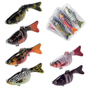 Swimbait 7 Segmentos Realista 10cm/15g para Pesca Profissional: Atraia Mais Peixes e Potencialize Suas Capturas