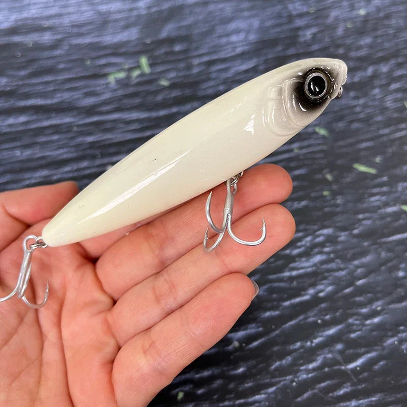 Atraente Isca Artificial Topwater Lápis Laser 17g Para Capturas Incríveis