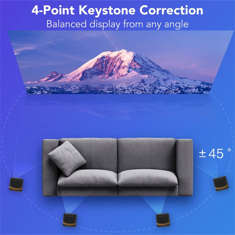 Mini Projetor Wemax Dice 700 Laser Smart Portátil 4K Full HD