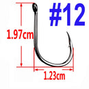 **Anzóis Offset Iseama - Resistência Superior Para Atração Inigualável**