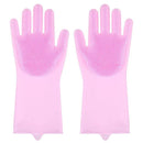 Luva Confortável para Banho e Enxague de Pets