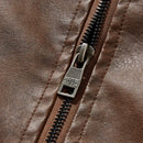 Jaqueta Masculina de Couro Genuíno - Estilo e Conforto para o Seu Dia a Dia