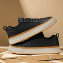 Tênis Masculino de Couro Genuíno - Estilo e Conforto para sua Rotina