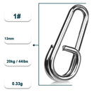 Conjunto de Snap de Pesca em Aço Inoxidável Reforçado – Disponível em 50 ou 100 Unidades para Segurança e Durabilidade