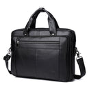 Mala Executiva Masculina em Couro Genuíno - Estilo e Praticidade para o Dia a Dia