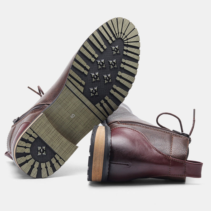 Bota de Couro Masculina American