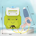 Crianças verão armas de água ao ar livre praia batalha de água wimming piscina festa mochila spray pistola de água dos desenhos animados animais pistola de água