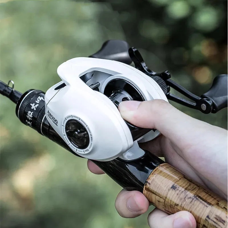 Carretilha Shimano Ultra Leve com Manivela e Carretal em Aço Inoxidável - Maximize Seu Conforto com Drag de 8kg