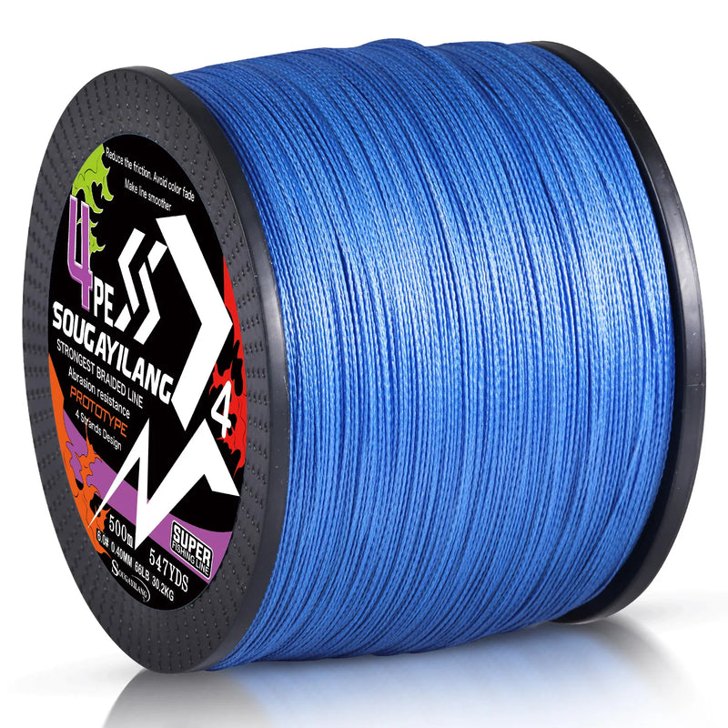 Conquiste Seus Melhores Momentos na Pesca com a Linha Trançada Sougayilang 4 Fios - Leveza e Resistência