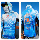 Camisa Masculina Com Capuz UPF 50+ Manga Longa Para Conforto e Proteção na Pesca