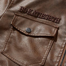 Jaqueta Masculina de Couro Genuíno - Estilo e Conforto para Todos os Dias