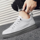 Conforto e Estilo: Tênis Masculino Casual em Couro Genuíno - Estevan Erican