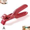 Pegador de silicone Clip Anti-Queimadura - 45% OFF