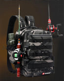 Bolsa de Pesca Camuflada Prática e Espaçosa para Aventuras ao Ar Livre