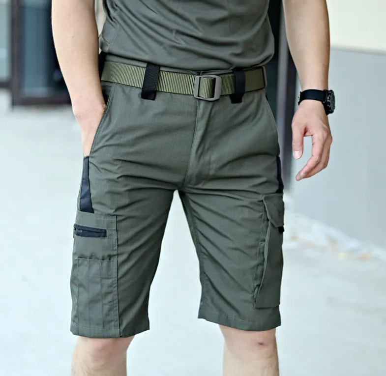 Short Masculino Camuflado de Secagem Rápida para Conforto na Pesca