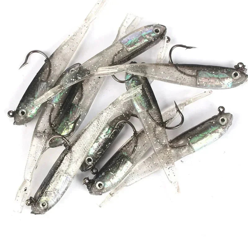 Conjunto Swimbait Para Pesca Com 10 Iscas - Transforme Suas Capturas