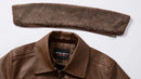 Jaqueta Masculina de Couro Genuíno - Estilo e Conforto para o Seu Dia a Dia