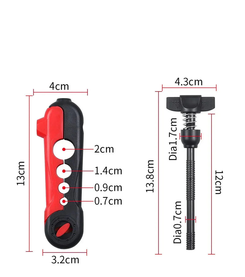 Enrolador de Linha de Pesca Portátil ABS - Praticidade e Conforto em Suas Aventuras