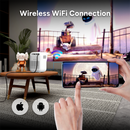 Mini Projetor Wewatch Portátil Full HD 1080p Wifi Modelo V30