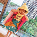 Toalha Infantil com Capuz – Conforto Mágico para Momentos de Diversão