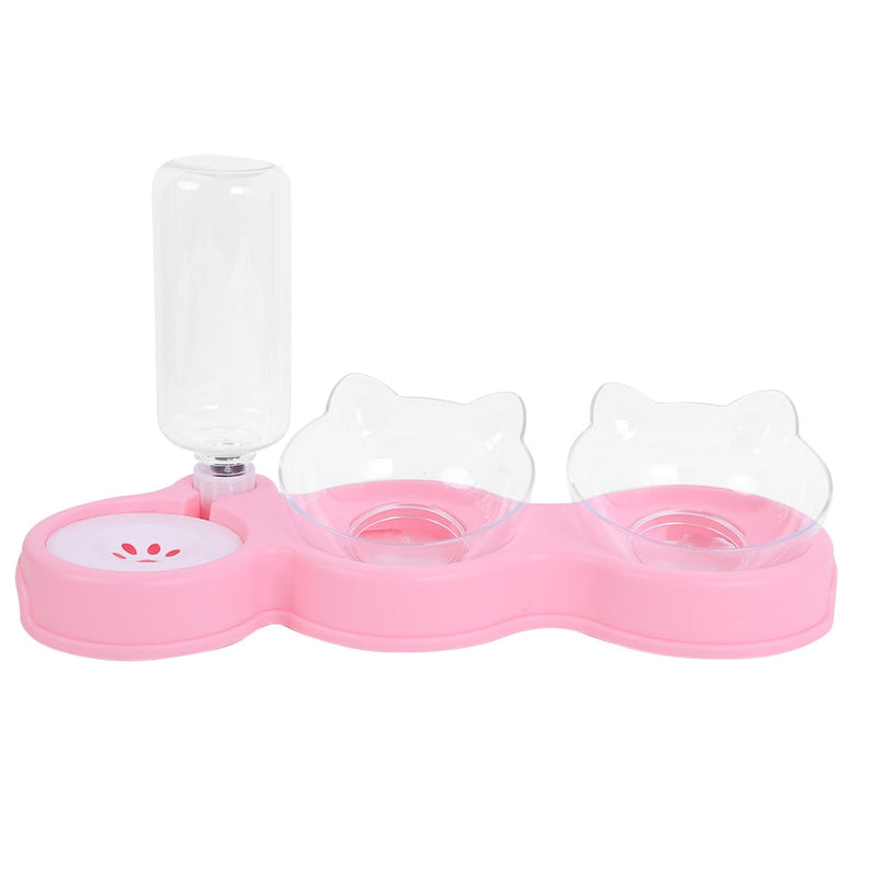 Tigela Elevada 3 em 1 para Cães e Gatos: Conforto e Segurança Anti Vômito