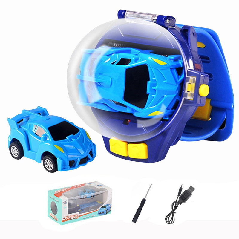 Relógio Interativo 2 em 1 com Carrinho Controle Remoto - Diversão e Aprendizado para Crianças