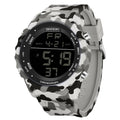 Relógio Digital Militar Camuflado Sanda: Estilo e Durabilidade à Prova d'Água