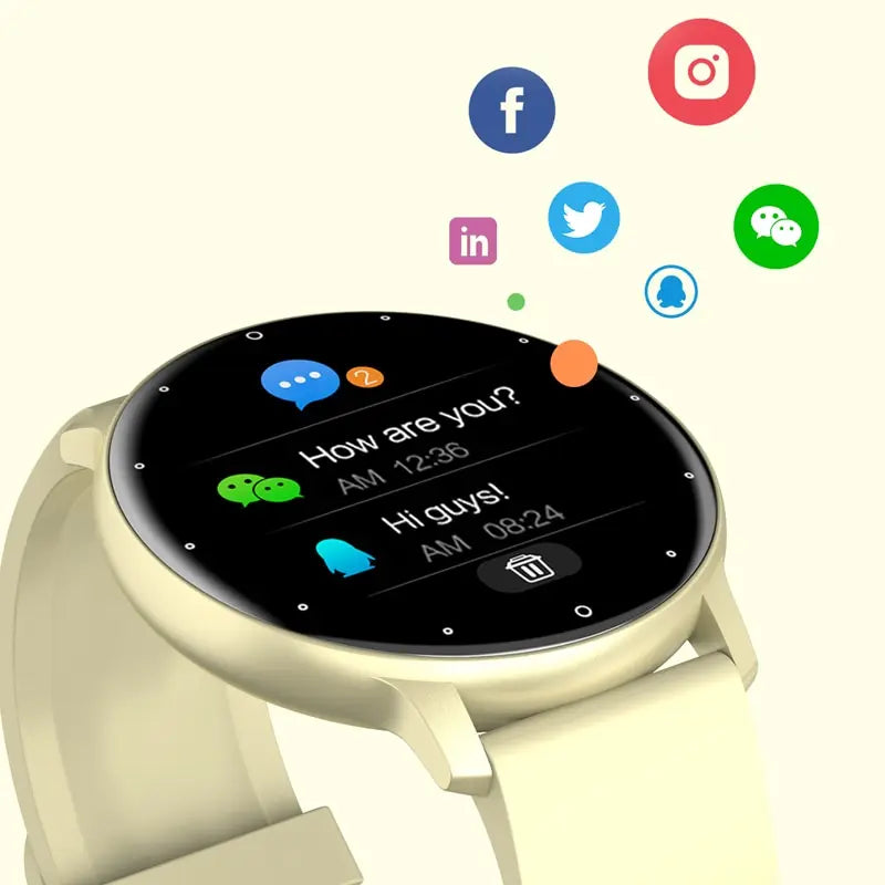 Smartwatch À Prova D'Água: Conforto e Conectividade para o Seu Dia a Dia