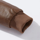 Jaqueta Masculina de Couro Genuíno - Estilo e Conforto para o Seu Dia a Dia