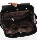 Mochila de Couro Genuíno Feminina - Estilo Aussie para Conforto e Praticidade