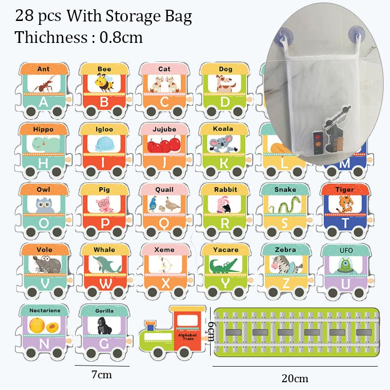 Brinquedo Interativo de Banho - Diversão e Aprendizado para Crianças