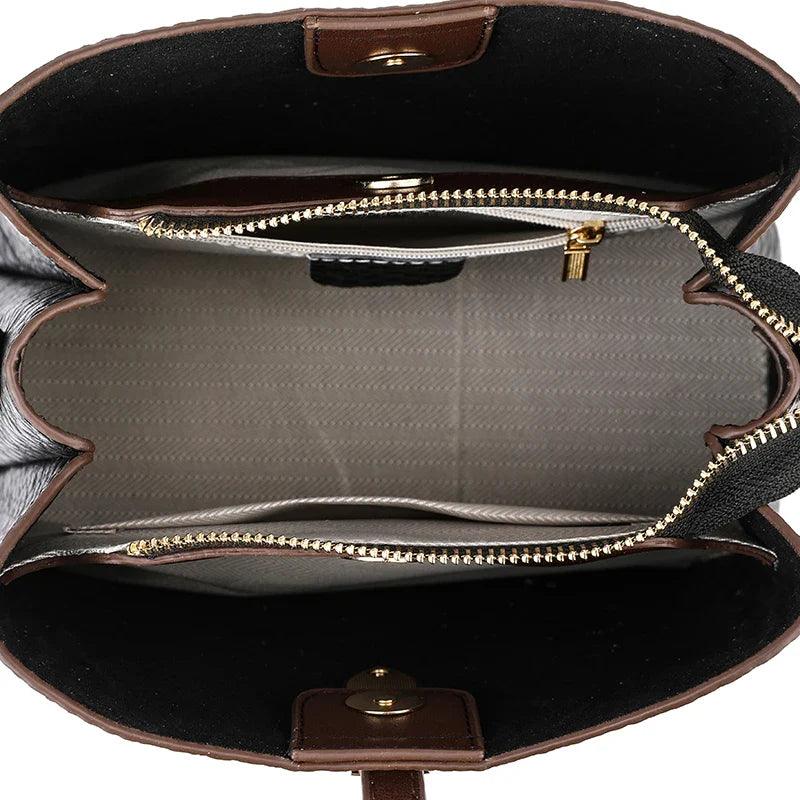 Bolsa Donatela em Couro Legítimo - Elegância que Transforma Seu Dia