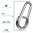 Conjunto de Snap de Pesca em Aço Inoxidável Reforçado – Disponível em 50 ou 100 Unidades para Segurança e Durabilidade