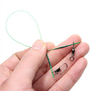 Chicote Castor de Aço Anti-Mordida com Snaps Rotativos - Conforto e Praticidade para Até 200 Peças