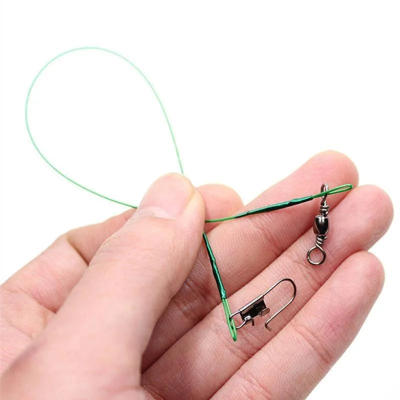 Chicote Castor de Aço Anti-Mordida com Snaps Rotativos - Conforto e Praticidade para Até 200 Peças