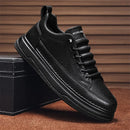 Conforto e Estilo: Tênis Masculino Casual em Couro Genuíno - Estevan Erican