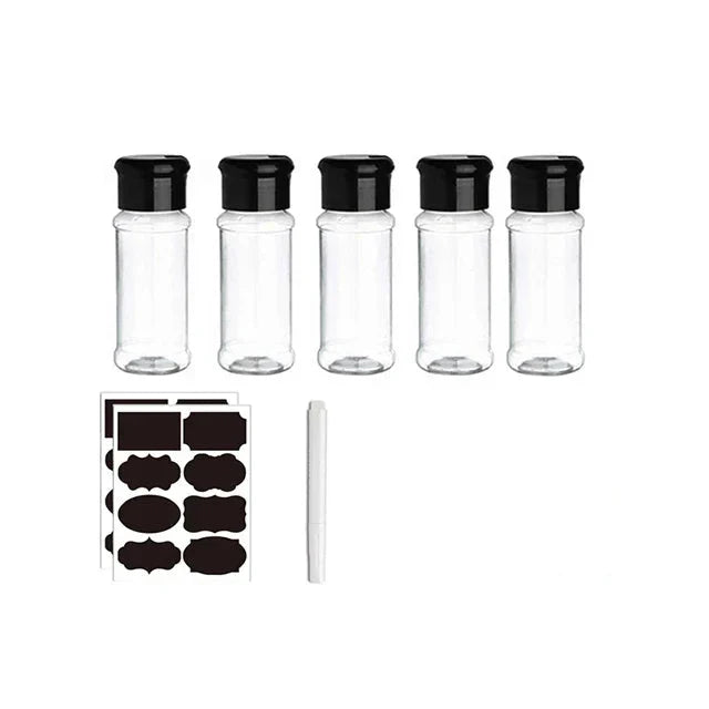 Frascos de Tempero Transparente Cozinha dos Temperos - 45% OFF