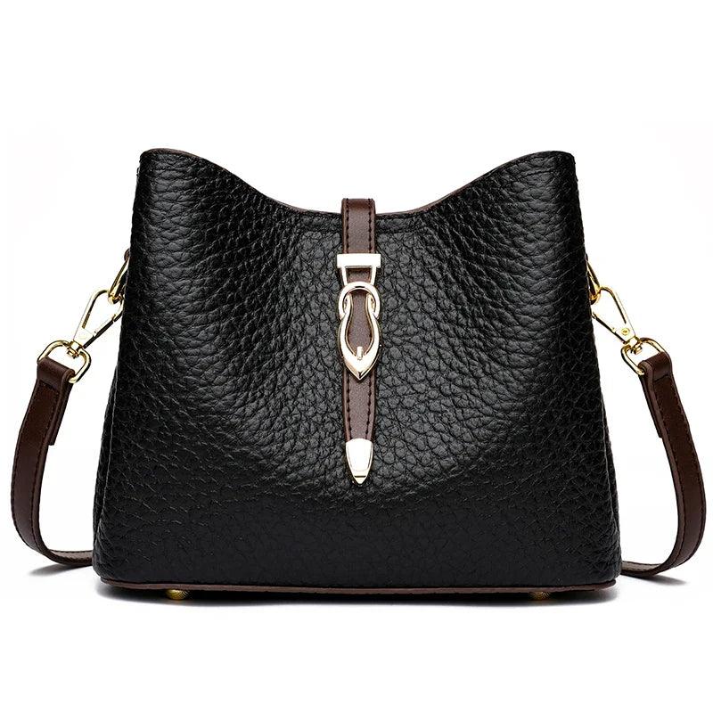 Bolsa Donatela em Couro Legítimo - Elegância que Transforma Seu Dia