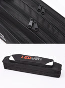 Bolsa Dobrável Para Vara De Pesca 80cm com 2 Compartimentos e Bolso Lateral - Praticidade e Organização em Suas Aventuras de Pesca
