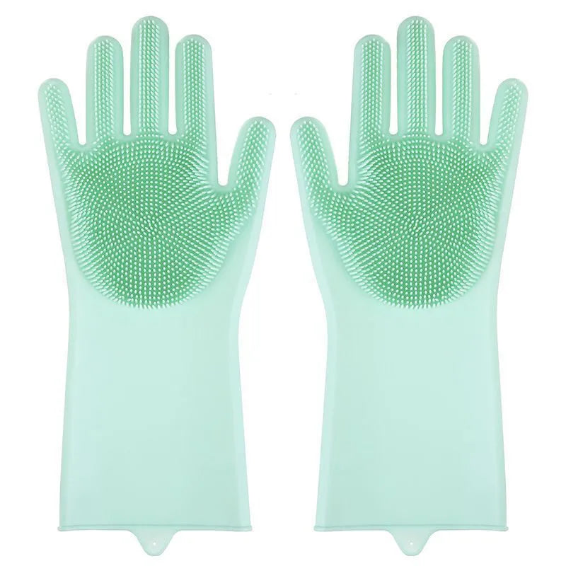 Luva Confortável para Banho e Enxague de Pets