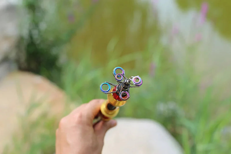 Vara de Pesca Telescópica Yernea em 99% Carbono – Leve e Versátil de 1.8 a 3.6m para Aventura Perfeita